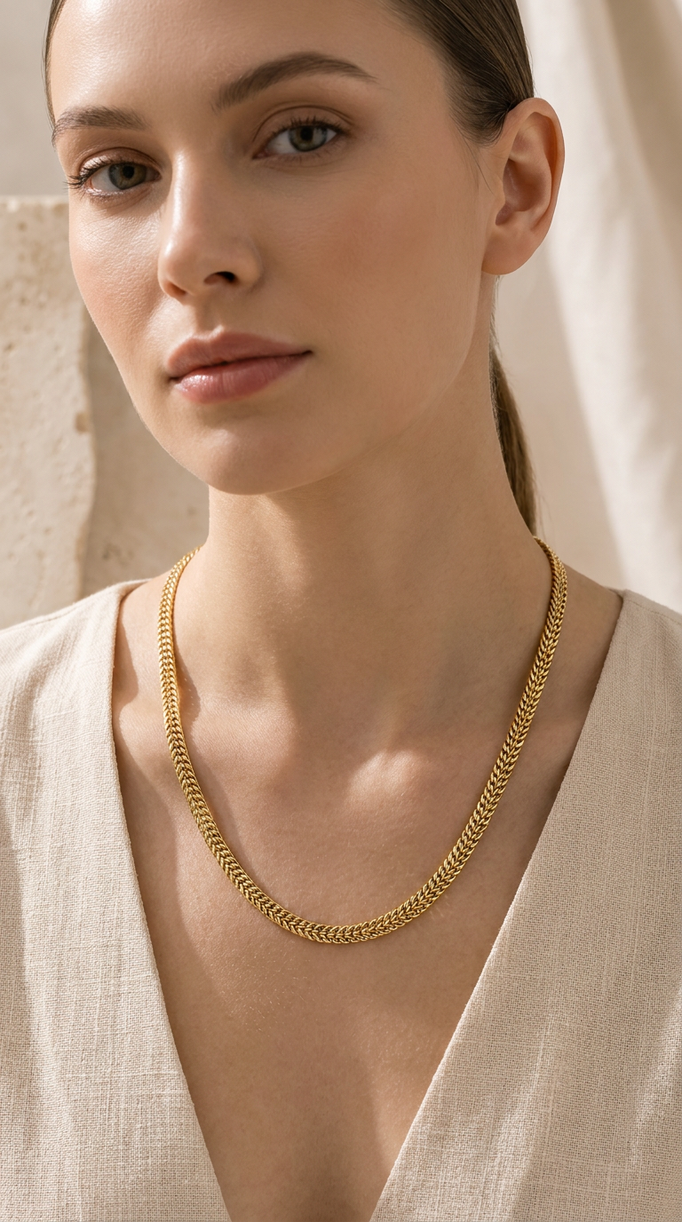 Collier Zayn - acier inoxydable - 38 + 8 cm