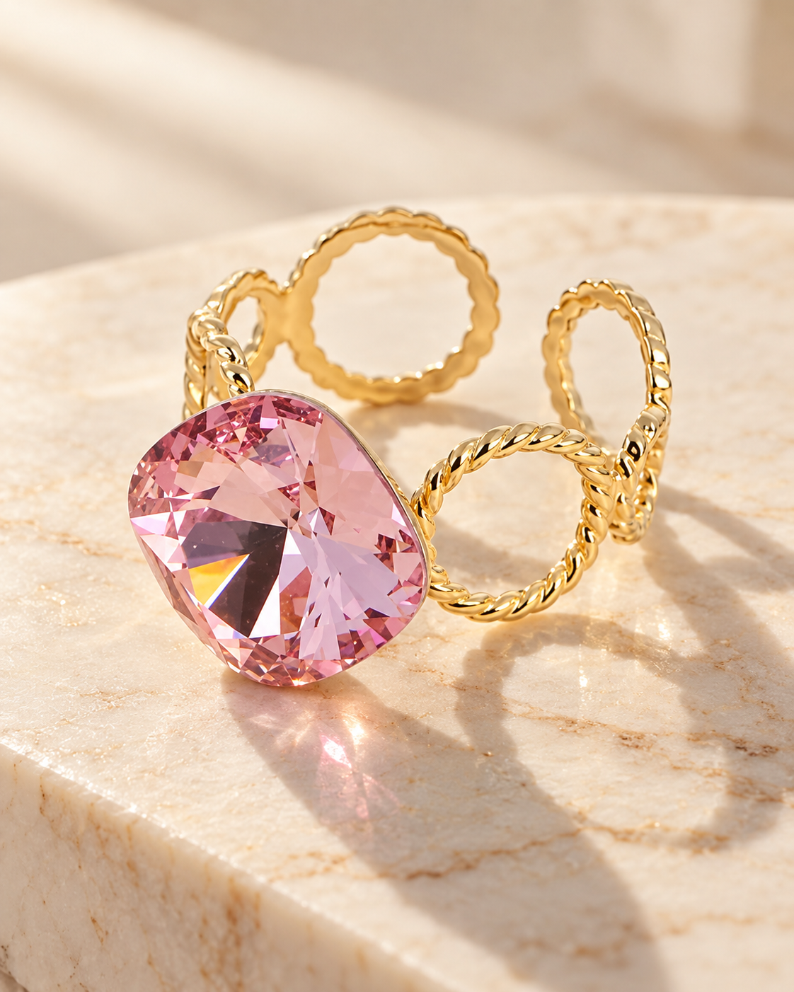Bague Rosalie- Cristaux Swarovski