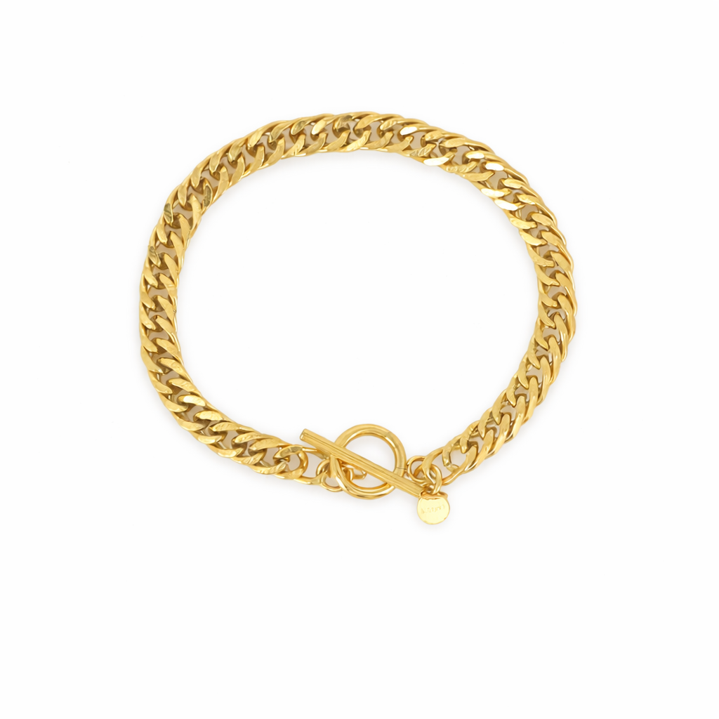Bracelet chaîne royale - Acier inoxydable