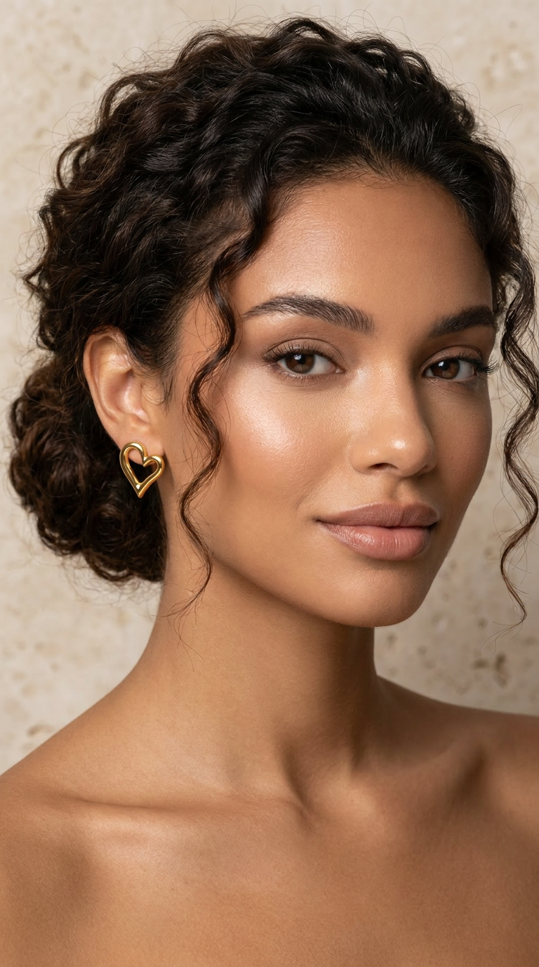 Boucle d’oreille Amore