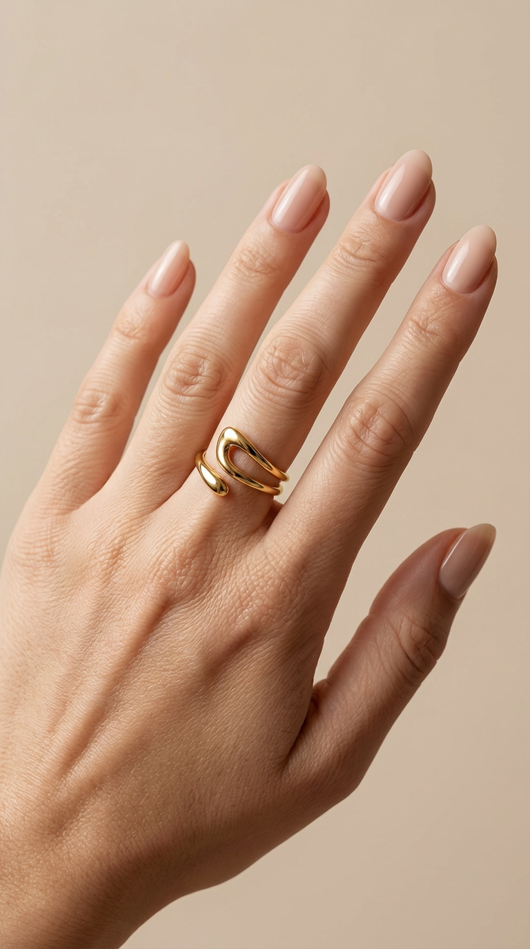 Bague Éclipse - Taille ajustable