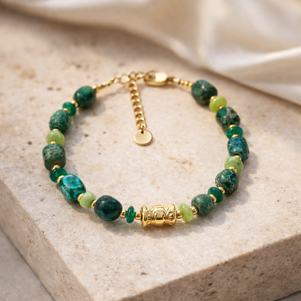 Bracelet Ghita - Acier inoxydable - Taille 17 cm